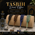 Tasbih Deal Offer – Premium Natural Gemstone Tasbih Collection