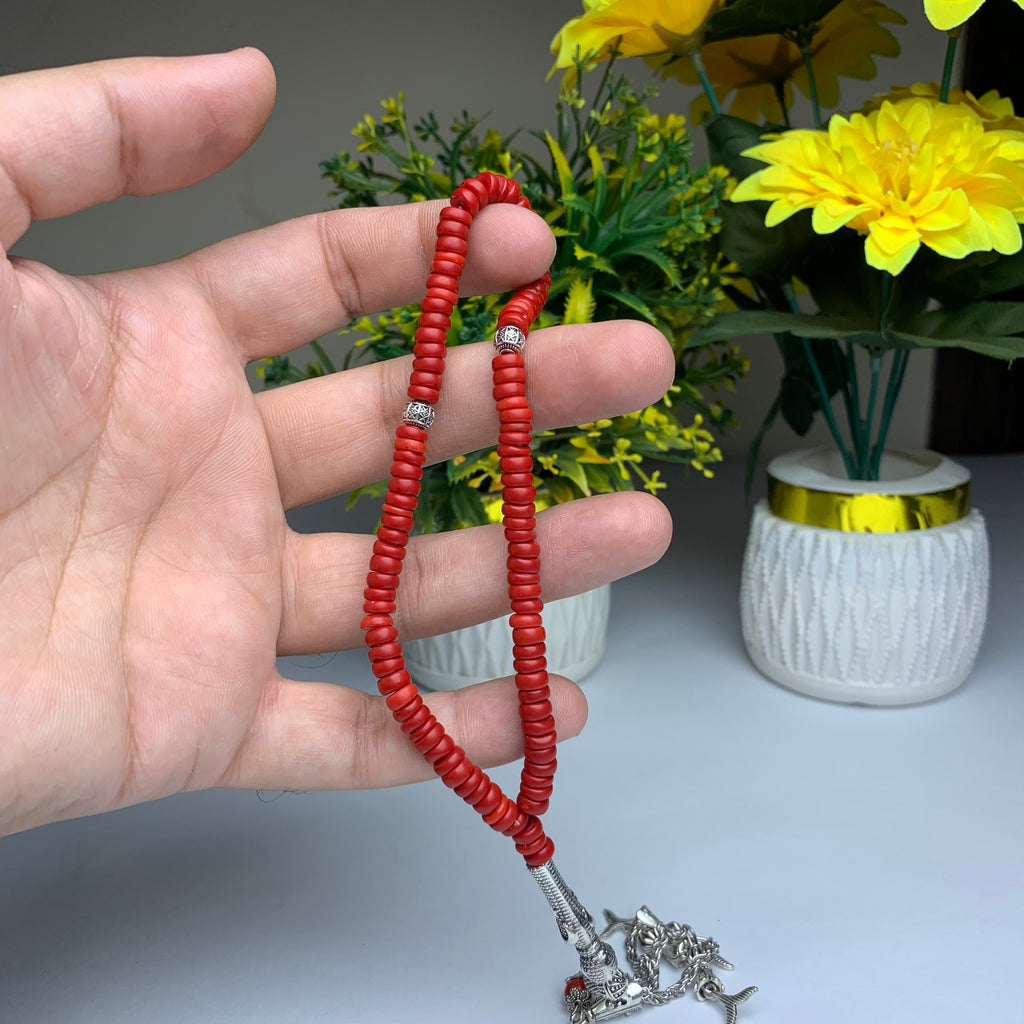 Marjan Tasbih – 100 Prayer Beads | Premium Quality | Free Delivery 🚚 | ادائیگی سے پہلے پارسل کھول کر چیک کریں 📦