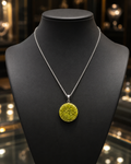 Natural Serpentine Heart Pendant – Handcrafted Gemstone Necklace Charm – Green Stone Jewelry – Unique Gift for Men & Women