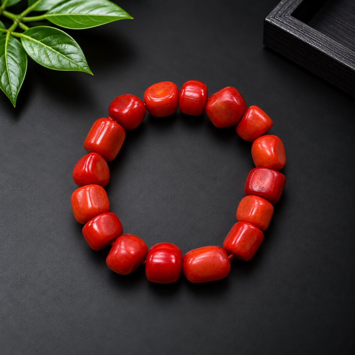 Baby Marjan Stone Bracelet – Natural Coral Gemstone Beads | Kids Bracelet
