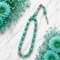 Premium Amazonite Stone Tasbih – Natural Aqua Green Prayer Beads