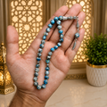 🌌 K2 Night Stone Tasbih – 33 Prayer Beads | 8mm Beads | Free Delivery 🚚 | ادائیگی سے پہلے پارسل کھول کر چیک کریں 📦