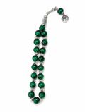 Premium Green Aqeeq Tasbih – Handcrafted Natural Stone Prayer Beads
